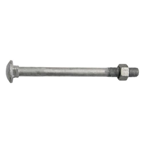Coach Bolt and Nut 12 x - Ecko 150mm 4.6 Galvanised Steel