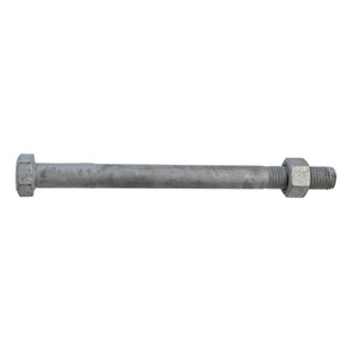 Engineer Bolt and Nut M16 x - Ecko 200mm Hex Head 4.6 Galvanised Steel