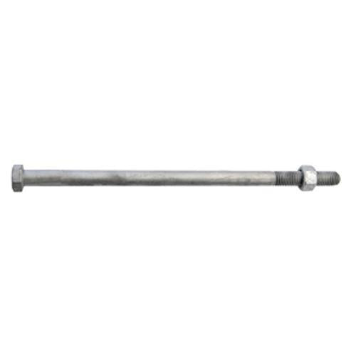 Engineer Bolt and Nut M12 x - Ecko 260mm Hex Head 4.6 Galvanised Steel