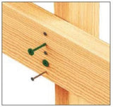 StudLok Structural Screw Green Head - BOWMAC 125mm sold as Each Screw
