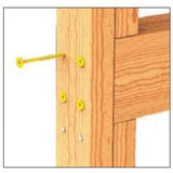 StudLok Structural Screw Yellow Head - BOWMAC 125mm sold as Each screw