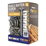 FixConn 14g x 50mm Bugle Head Self Drilling Metal Batten Screw B8 Coated 100