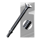 FixConn 14g x 65mm Winged Deep Truss Head Self Drilling Metal Screw B8 Coated