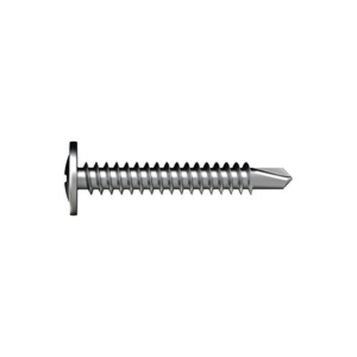 Bremick Self Drilling Screw Button Head Phillips Drive Class 3 Galvanised 8g x