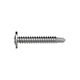 Bremick Self Drilling Screw Button Head Phillips Drive Class 3 Galvanised 8g x