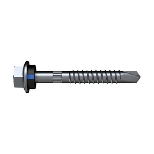 Self Drilling Screw for Metal with NEO Washer 14g x 65mm Hex Flange Head Class 4