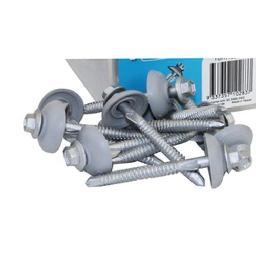 Vortexpoly Self Drilling Screw 6.2 x 65mm Hex Head Class 4 Galvanised