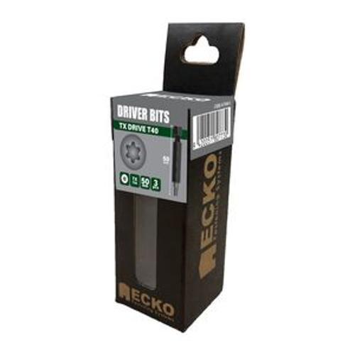 Drill Driver Bits Torx T40 3 Pack - Ecko