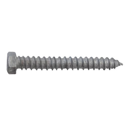 Coach Screw 12 x 130mm Hex Head 4.6 Galvanised Steel - Ecko