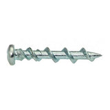 Dogbite Screw Anchor - ICCONS 32mm No 2 Square Zinc 100 Pack