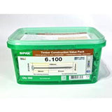 SPAX Delta-Seal Washer Head Value Pack 6 x 100mm 300 PA