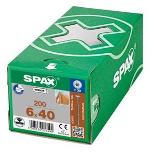 Washer Head Screw Delta-Seal T30 6 x - SPAX 40mm