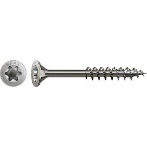 A2/304 Countersunk Screw 8 x - SPAX 100mm Partial Thread