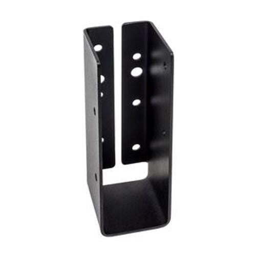 Outdoor Accent Concealed Flange Joist Hanger Black 45mm x 140-190mm