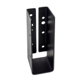 Outdoor Accent Concealed Flange Joist Hanger Black 45mm x 140-190mm