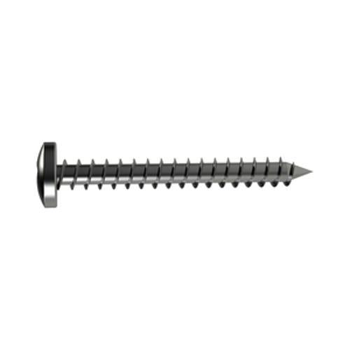 Self Tapping Screw 8g x 50mm Pan Head Square Drive T304 Stainless Steel