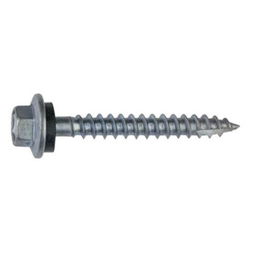 Self Drilling Screw for Timber Type 17 12g-11 x 50mm Hex Head B8 Coated
