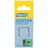Tacker Staples 140/10 - RAPID 10mm Galvanised 650Pk