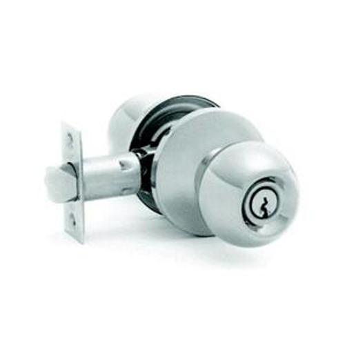 Orbit Entrance Knob Set 60-70mm Satin Chrome - Yale