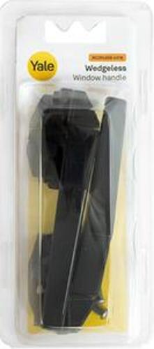 Wedgeless Window Fastener HP Sub Fixed Black Twin Pack - Yale