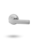 Velocity Standard Rose Series Lever Set Satin Chrome Pearl L3 DP LVEL1/L3SPDP