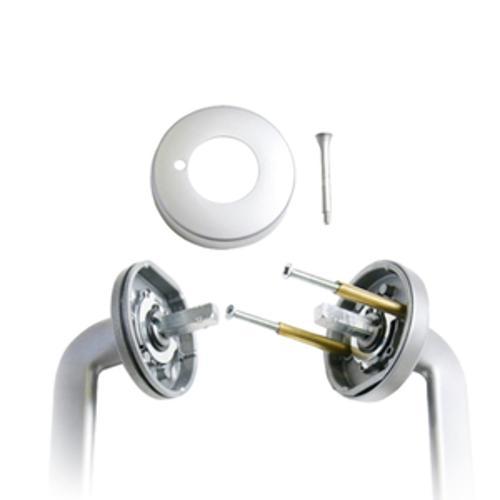 Velocity Standard Rose Series Lever Set Satin Chrome Pearl L1 LVEL2/L1SP