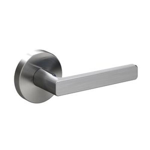 Medio Rivera Privacy Set With QuickFix Brushed Satin Chrome - Schlage