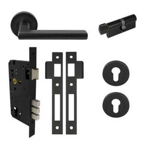 Futura Apex Locking Set Round Black