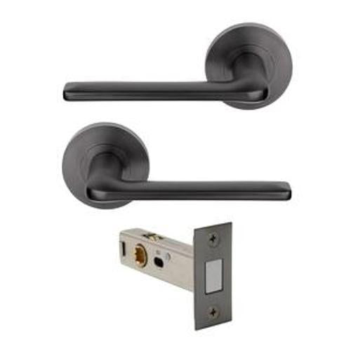 Futura Solar Passage Set Magnet Latch Graphite Nickel