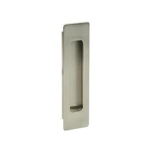 Flush Pull 126 x 42 x - Miles Nelson 16mm C/C 96mm Satin Nickel Trade Pack