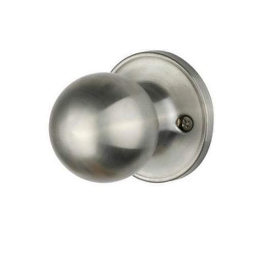 Amos Knob Set Passage Stainless Steel E61PS.SS - Sylvan