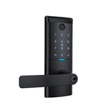 Ascent Smart Entrance Lever Black - Schlage