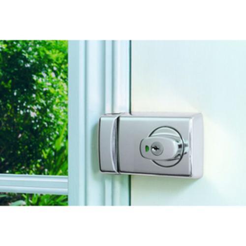 Deadlatch Rimlock 001 Double Cylinder L001-1K1SPDP - Lockwood
