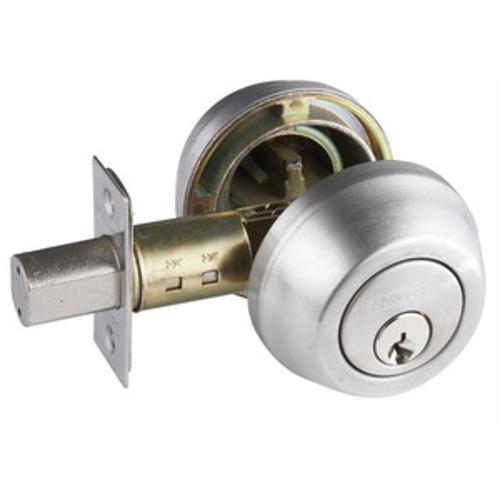 Regent Deadbolt Double Cylinder Satin Stainless Steel - Schlage