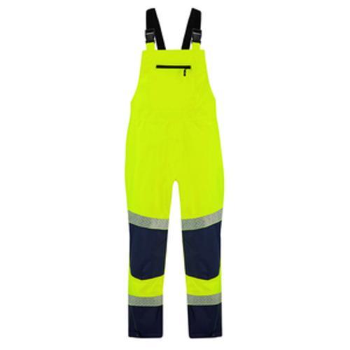 Stamina Eco Rain Bib Overtrouser Yellow/Navy - Bison S