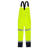 Stamina Eco Rain Bib Overtrouser Yellow/Navy - Bison L