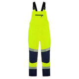 Stamina Eco Rain Bib Overtrouser Yellow/Navy 6XL - Bison