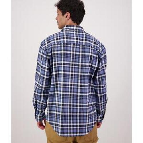 Egmont Shirt Mens Twin Pack Half Shirt Eden/Mid Ocean - Swanndri 2XL