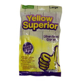 UltraClean Rubber Glove Yellow Silverlined - Lynn River L