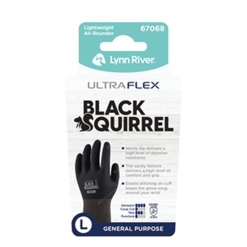 UltraFlex Black Squirrel Work Gloves Small - Lynn River