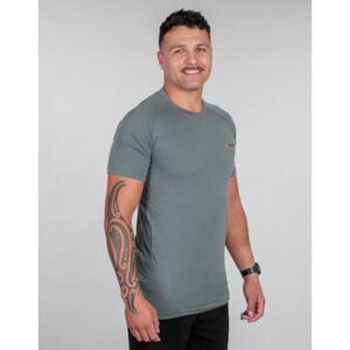 Combat Merino 160 Tee Apparel Gunmetal Grey - Bushbuck XL
