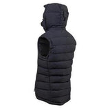 Men's Polar X Canvas Puffer Vest Black - Bushbuck S