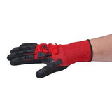 Gloves Impact Cut Level 3 Nitrile Dipped - Milwaukee S