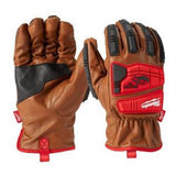 Gloves Impact Cut Level 3 Leather - Milwaukee XL