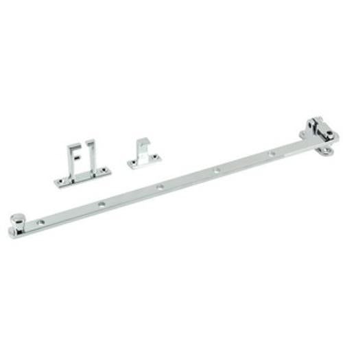 Side Hung Window Casement Stay Chrome - Jaeco 355mm