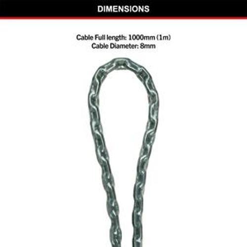 Chain 1m x 8mm - Master Lock