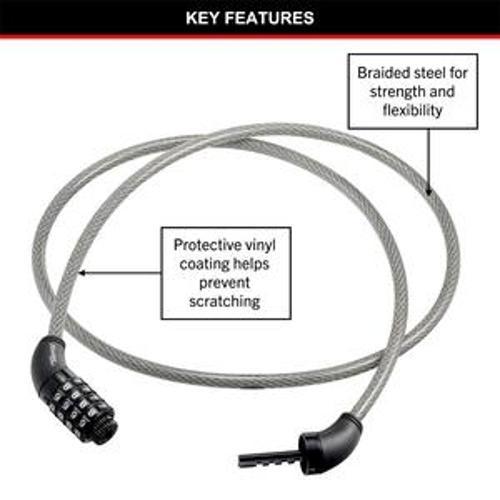 Cable Combo Lock 1.5m x 10mm - Master Lock