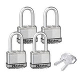 Padlock Magnum Keyed - Master Lock 45mm 4 Pack