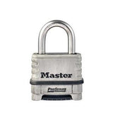 Combination Padlock Stainless Steel - Master Lock 57mm