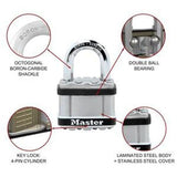 Padlock Stainless Steel - Master Lock 51mm